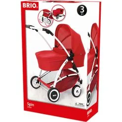 BRIO 24900 Dukkevogn Spin Rød -Konstruktionslegetøj butik add3a3ac f21a 4a02 804a c7386ca67f3a