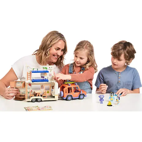 Bluey Legesæt - Bil Og Campingvogn 14 Bluey Legesæt - Bil Og Campingvogn - Billede 12