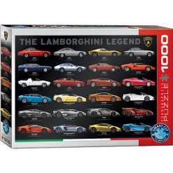 Eurographics Puslespil Lamborghini Legend - 1000 Brikker