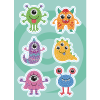 1CONZEPT Diamond Art Stickers 13x18 Cm - Monster -Konstruktionslegetøj butik b07da434a4420c189ab7d438941e16b5