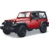 Maisto 2014 Jeep Wrangler 1:18 Red -Konstruktionslegetøj butik b0ac4549 d2d9 479e 9e44 9b7f7f5e5122