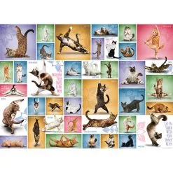 Eurographics Puslespil Yoga Cats - 1000 Brikker -Konstruktionslegetøj butik b0f7cc05 7a94 4733 bbc9 298a33b94c1a