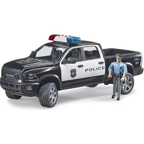 Bruder Politi Pickup Og Politimand 3 Bruder Politi Pickup Og Politimand