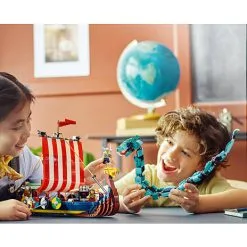 LEGO® Creator 3-i-1 Vikingeskib Og Midgårdsormen 31132 -Konstruktionslegetøj butik b4952444 8b6d 41fb a021 2d237e8b4814