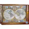 Eurographics Puslespil Antique World Map - 1000 Brikker -Konstruktionslegetøj butik b54e5e81 8e94 4339 ba0b 649beb9966c7