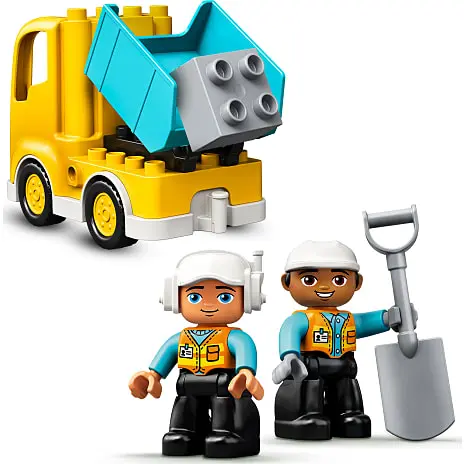 LEGO DUPLO Town Lastbil Og Gravemaskine På Larvefødder 10931 7 LEGO DUPLO Town Lastbil Og Gravemaskine På Larvefødder 10931 - Billede 5