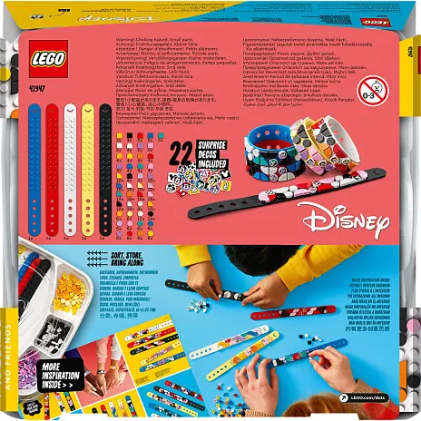 LEGO® DOTS Disney Mickey Og Venner Armbånd-megapakke 41947 11 LEGO® DOTS Disney Mickey Og Venner Armbånd-megapakke 41947 - Billede 9
