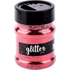 Andre Mærker Glitter Mini 145g - Rød
