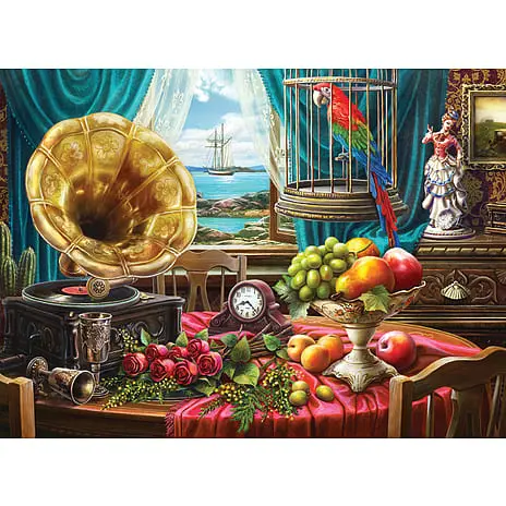 Anatolian Puslespil Still Life With Fruit - 1000 Brikker 4 Anatolian Puslespil Still Life With Fruit - 1000 Brikker - Billede 2