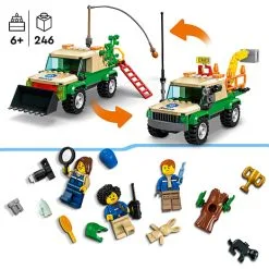 LEGO® City Redningsmissioner For Vilde Dyr 60353 -Konstruktionslegetøj butik b8555308 57f6 4d2f a2d4 32100e51fee9