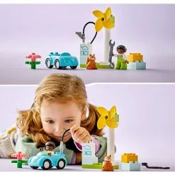 LEGO® DUPLO® By Vindmølle Og Elbil 10985 -Konstruktionslegetøj butik b9b786f1b43b179b6ad7ce5c5043808b