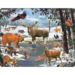 Larsen Puslespil Nordisk Skov - 54 Brikker