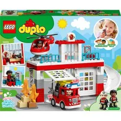 LEGO DUPLO Brandstation Og Helikopter 10970 -Konstruktionslegetøj butik bbcb9507 5f7c 4df7 8f01 07085a9b8f2e