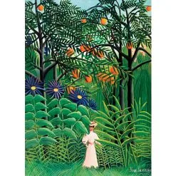 Eurographics Puslespil Woman In An Exotic Forest - 1000 Brikker