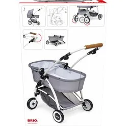 Brio Spin Dukkevogn - Grå -Konstruktionslegetøj butik bf1523de 689e 40d3 b755 26bb55f2862a