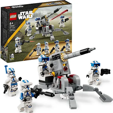 LEGO Star Wars™ Battle Pack Med Klonsoldater Fra 501. Legion 75345 3 LEGO Star Wars™ Battle Pack Med Klonsoldater Fra 501. Legion 75345