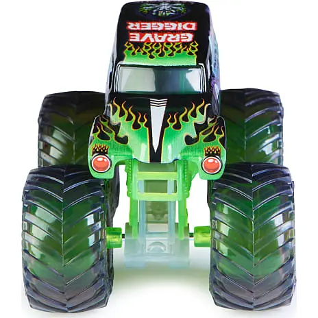 Monster Jam 1:64 Grave Digger Truck 6 Monster Jam 1:64 Grave Digger Truck - Billede 4