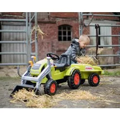 BIG Claas Traktor Med Frontlæsser Og Trailer -Konstruktionslegetøj butik c17ec9d1 1f9b 4d01 9732 bd88b017b492
