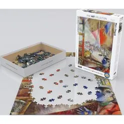 Eurographics Puslespil Paris Through The Window - 1000 Brikker -Konstruktionslegetøj butik c249dbeb aef9 4316 8993 0f135fe00065