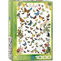 Eurographics Puslespil Butterflies - 1000 Brikker