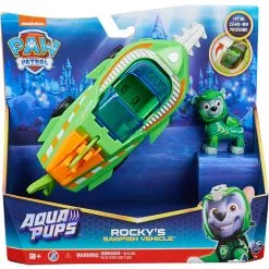 Paw Patrol Køretøj Med Aqua-tema Rocky -Konstruktionslegetøj butik c42fa75f5cacf64a28390a6d7e282ba7