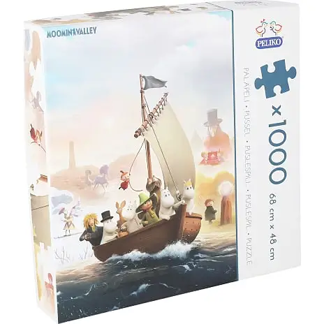 Martinex Mumitroldene Puslespil 1000 Brikker 4 Martinex Mumitroldene Puslespil 1000 Brikker - Billede 2