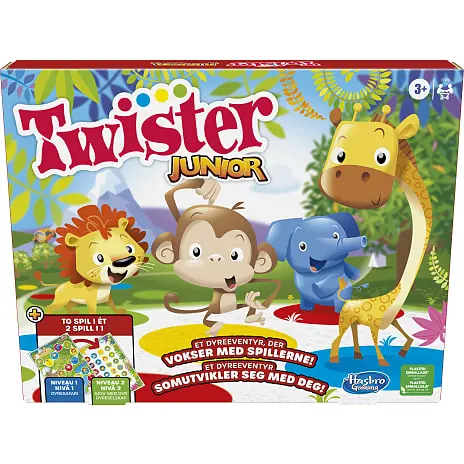 Hasbro Gaming Twister Junior Brætspil 3 Hasbro Gaming Twister Junior Brætspil
