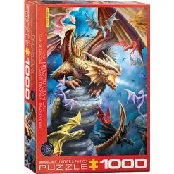 Eurographics Puslespil Dragon Clan - 1000 Brikker