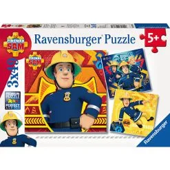 Ravensburger, Call Sam In Danger Puslespil Med 3x49 Brikker