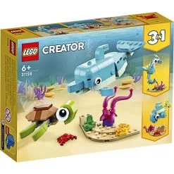 LEGO® Creator Delfin Og Skildpadde 31128 -Konstruktionslegetøj butik c86b1480 7af3 44ba a317 5db0214c9f83