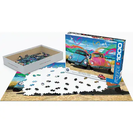 Eurographics Puslespil Beetle Love - 1000 Brikker 4 Eurographics Puslespil Beetle Love - 1000 Brikker - Billede 2
