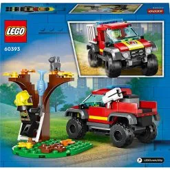 LEGO City 60393 Firhjulstrukket Redningsvogn -Konstruktionslegetøj butik c991fad1fd133165a2ab00e085d6d298