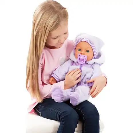 Mami Baby Dukke Med Magiske øjne 46 Cm 7 Mami Baby Dukke Med Magiske øjne 46 Cm - Billede 5