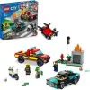 LEGO® City Brandslukning Og Politijagt 60319