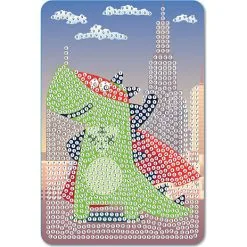 1play Diamond Art 10x15cm - Dino