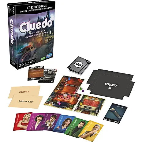 Hasbro Gaming Cluedo Escape Forræderi I Herskabsvillaen 9 Hasbro Gaming Cluedo Escape Forræderi I Herskabsvillaen - Billede 7