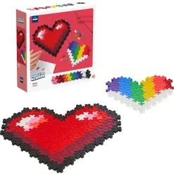 PLUS-PLUS Plus Plus Puslespil Hjertemosaikker