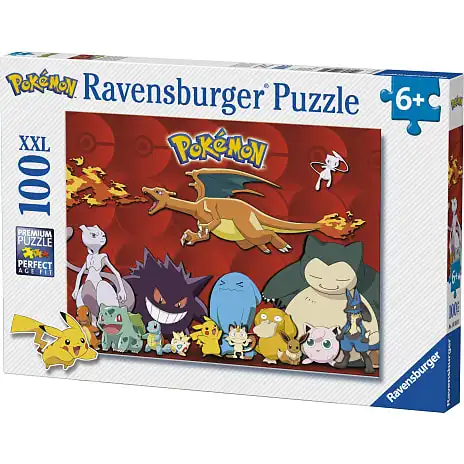 Ravensburger, My Favourite Pokémon Puslespil - 100 Brikker 5 Ravensburger, My Favourite Pokémon Puslespil - 100 Brikker - Billede 3