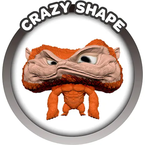 Splats Head Maxi Bubu Monkey 8 Splats Head Maxi Bubu Monkey - Billede 6