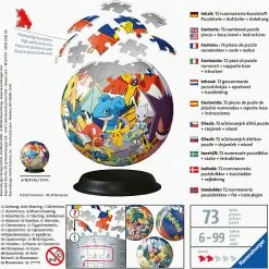 Ravensburger, Pokémon 3D Puslespil - 72 Brikker -Konstruktionslegetøj butik d0250fc0 52e2 4250 8a93 34ab9aca6e11