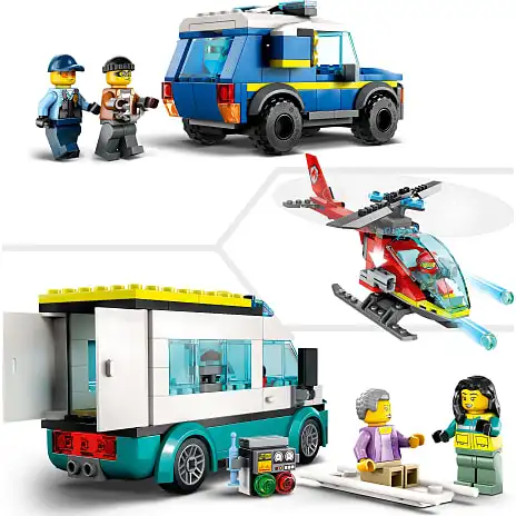 LEGO City 60371 Udrykningsfartøjernes Hovedkvarter 9 LEGO City 60371 Udrykningsfartøjernes Hovedkvarter - Billede 7