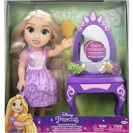 Disney Princess Rapunzel-dukke Og Sminkebord 7 Disney Princess Rapunzel-dukke Og Sminkebord - Billede 5
