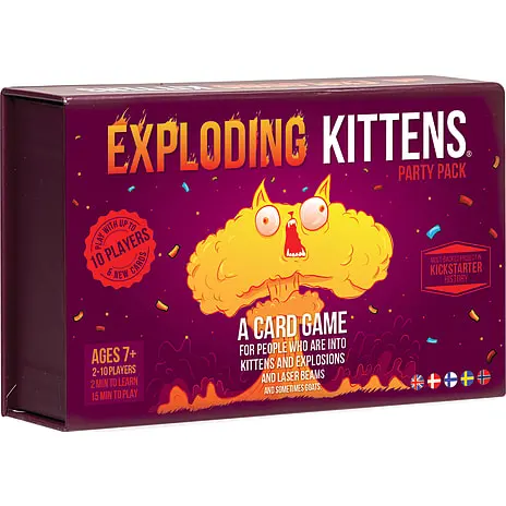 Andre Mærker Exploding Kittens Nordic Party Pack 3 Andre Mærker Exploding Kittens Nordic Party Pack