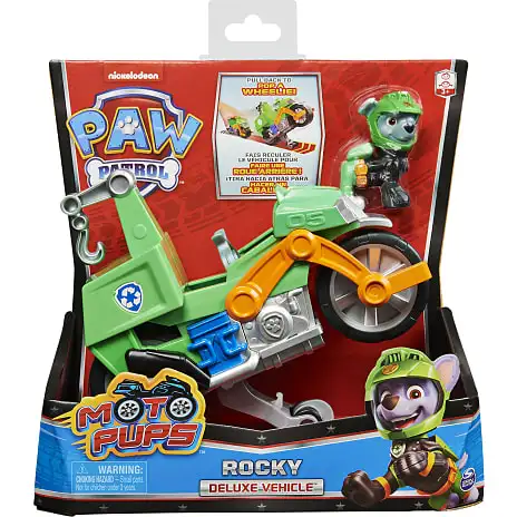 Paw Patrol Moto Pups Deluxe - Rocky 7 Paw Patrol Moto Pups Deluxe - Rocky - Billede 5