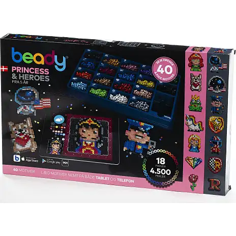 Andre Mærker Beady Prinsesse Og Helte 4.500 Perler 4 Andre Mærker Beady Prinsesse Og Helte 4.500 Perler - Billede 2