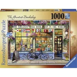 Ravensburger, The Greatest Bookshop Puslespil 1000 Brikker