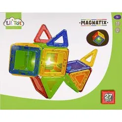 Lil'Tot Magnatix Med Lys - 27 Stk.