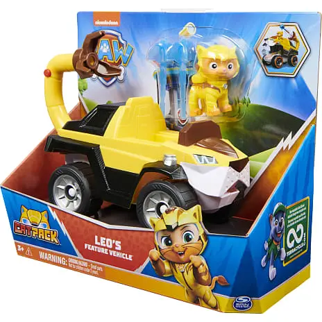 Paw Patrol Cat Pack Køretøj - Leo 8 Paw Patrol Cat Pack Køretøj - Leo - Billede 6