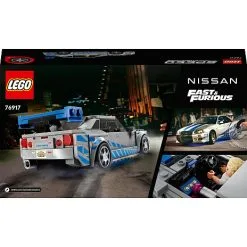 LEGO Speed Champions 2 Fast 2 Furious Nissan Skyline GT-R (R34) 76917 -Konstruktionslegetøj butik d9157d4e76e0237b341e9323949a00bc
