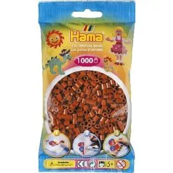Hama Midi Perler 1000 Stk. - Rødbrun